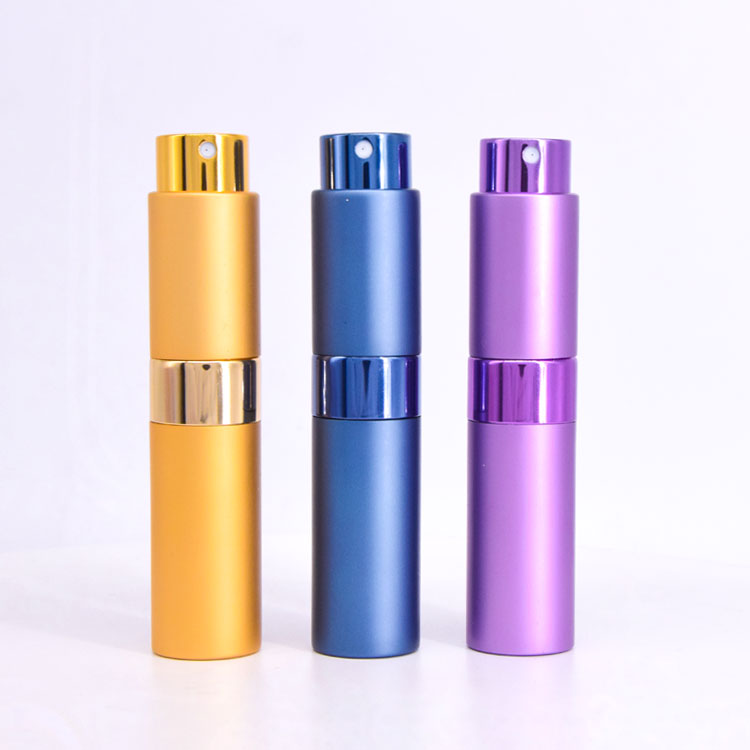 5Ml 10Ml Mini Travel Portable Aluminum Refill Atomiser Bottles Refillable Spray Perfume Atomizer