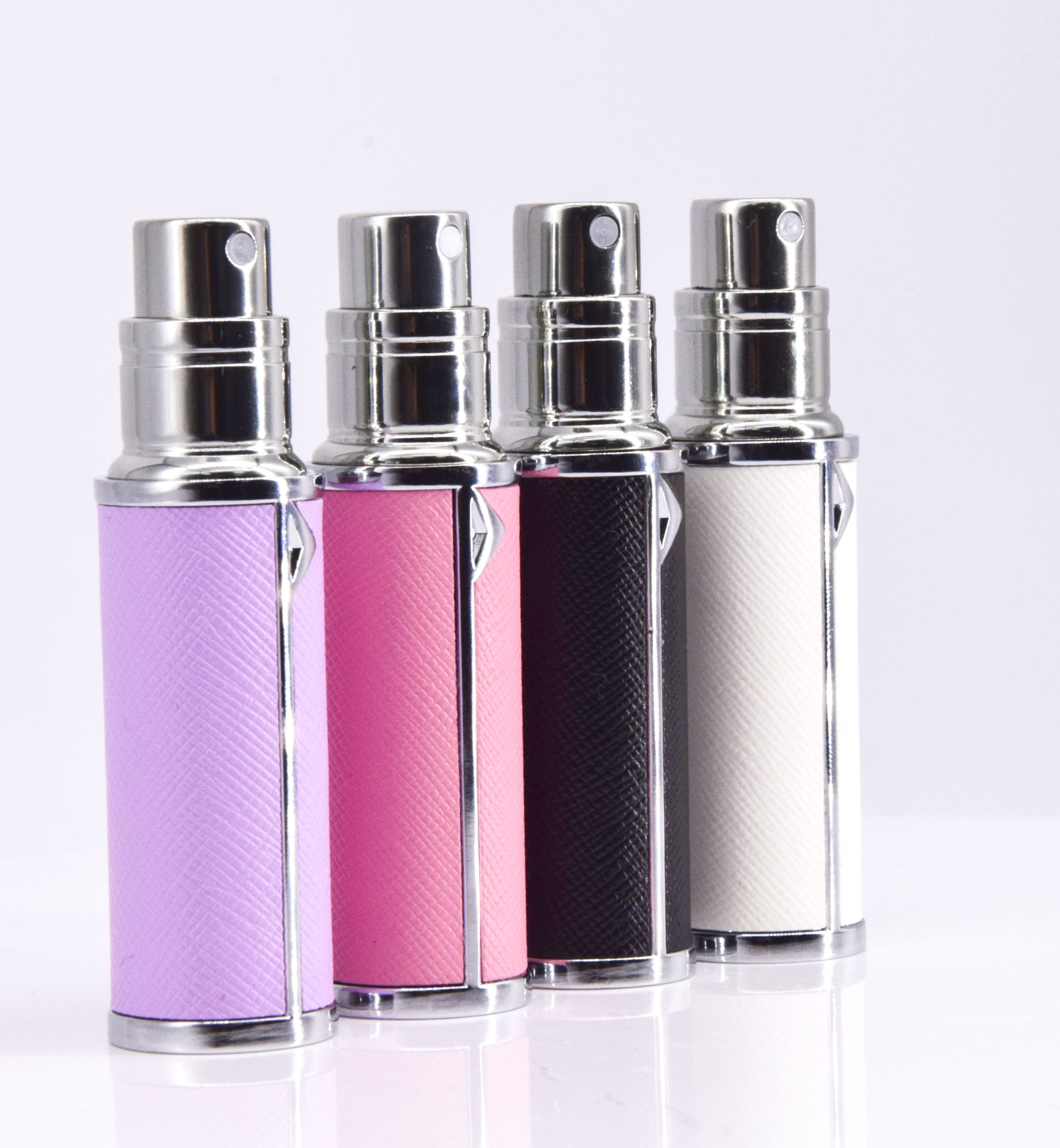 5Ml Mini Refillable Leather Perfume Atomizer Bottles
