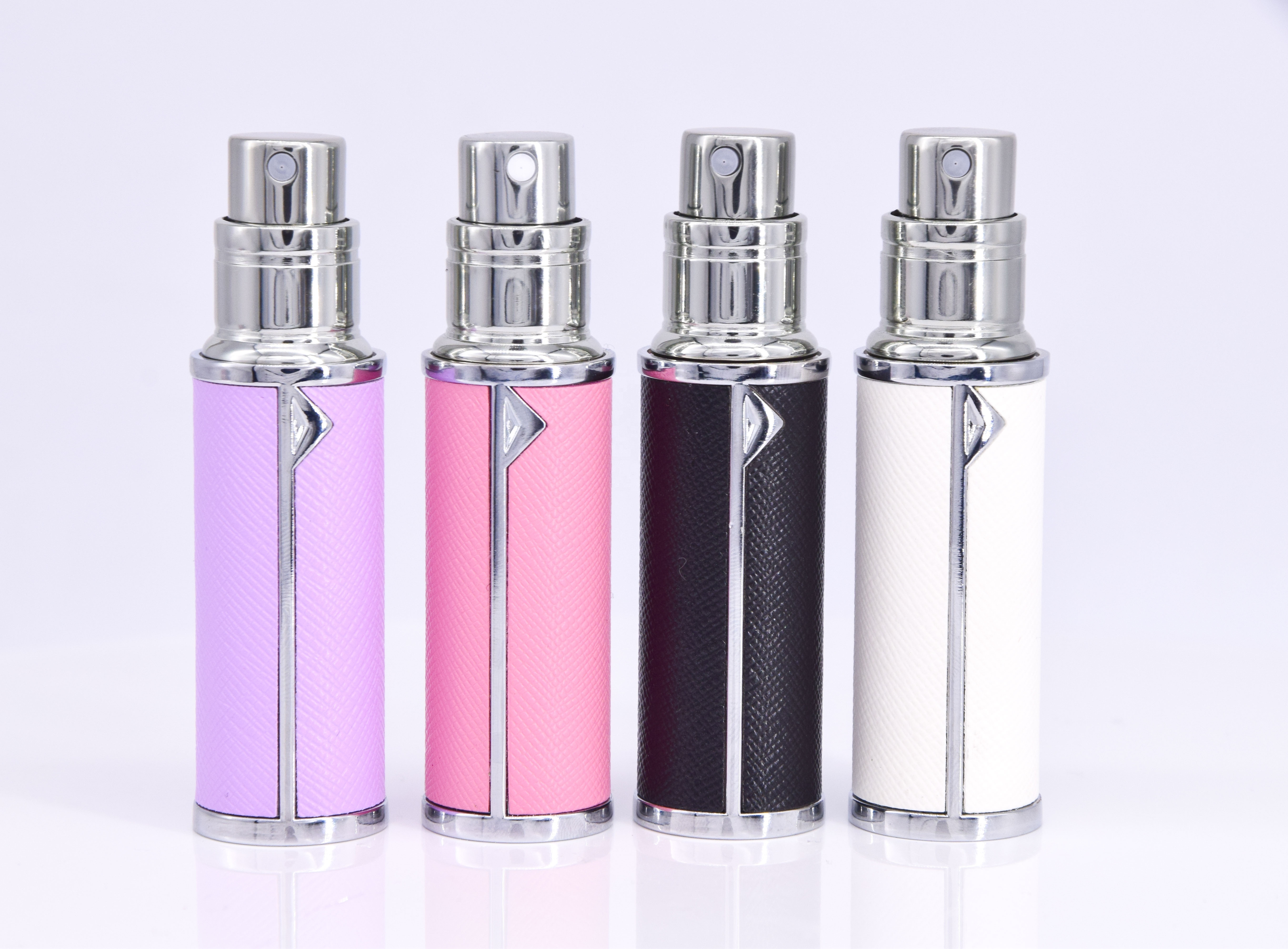 5Ml Mini Refillable Leather Perfume Atomizer Bottles