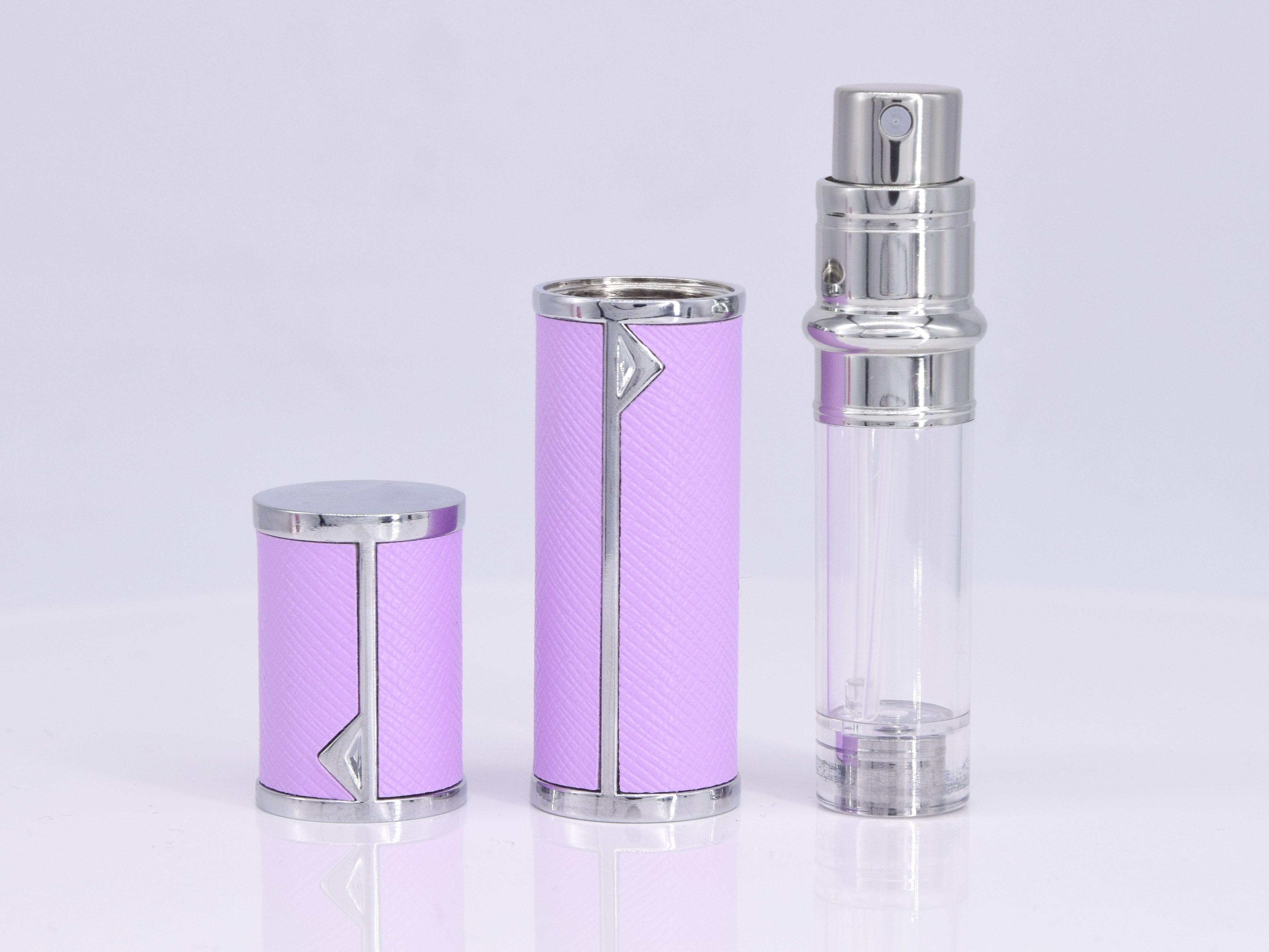 5Ml Mini Refillable Leather Perfume Atomizer Bottles