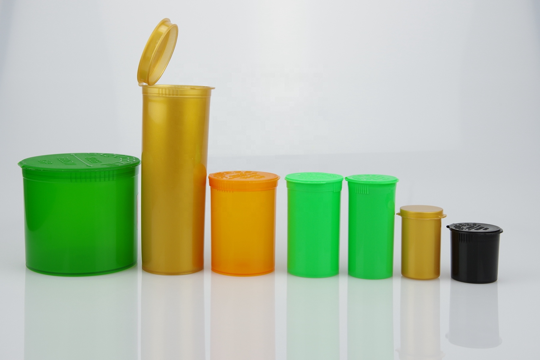 5OZ child resistant glass jar with child proof cap