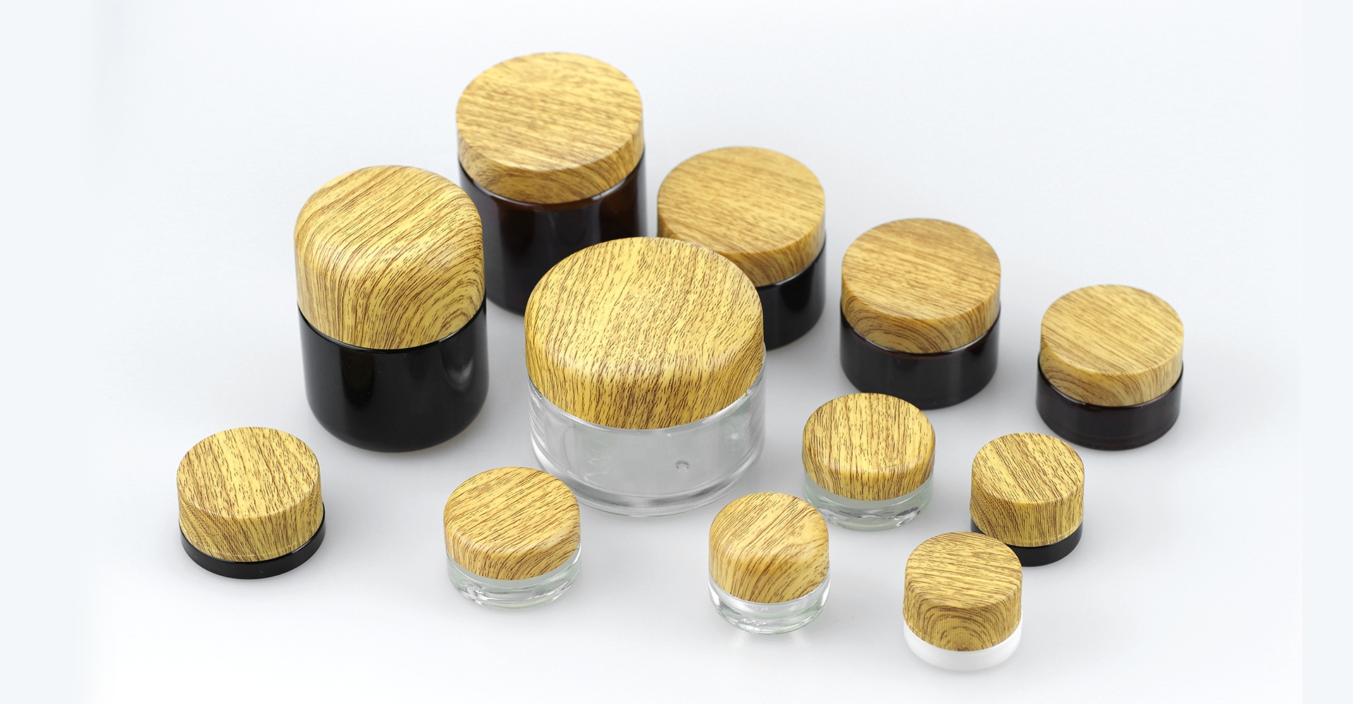 5OZ child resistant glass jar with child proof cap