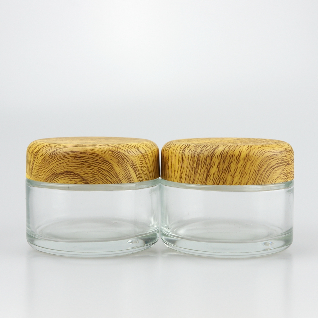 5OZ glass jar with childproof cap