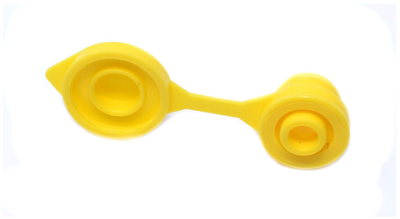 5Pcs Vent Cap Jug Vents Replacement Plug Fit For Eagle Chilton Spouts Yellow