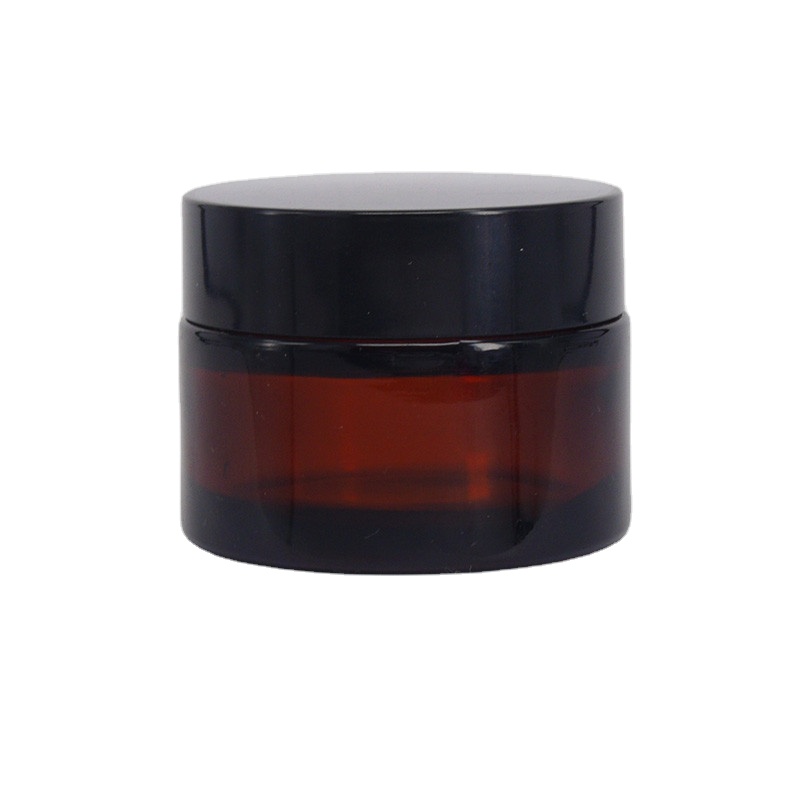 5g 10g 15g 20g 25g 30g 50g 100g glass cosmetic amber glass cream jar