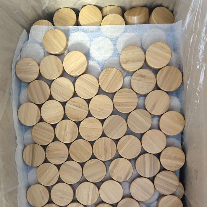 5g 10g 15g 20g 25g 30g 50g 60g 100g 200g Frosted glass cream jar Cosmetic Container with bamboo lid