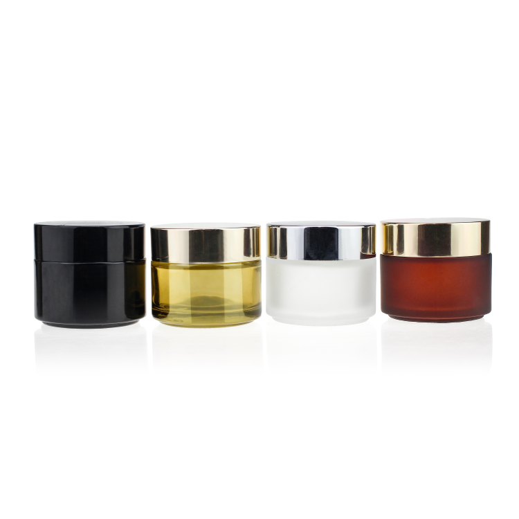 5g 10g 15g 20g 25g 30g 50g 60g 100g Body scrub container cosmetic packaging manufacture Glass cream jar