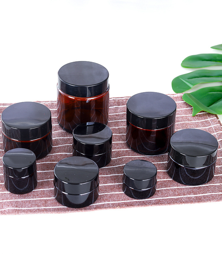 5g 10g 15g 20g 25g 30g 50g 60g 100g Body scrub container cosmetic packaging manufacture Glass cream jar