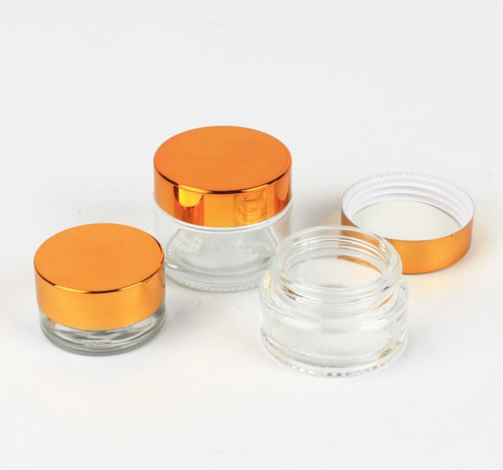 5g 10g 15g 20g 25g 30g 50g 60g 100g glass cosmetic bottle and cosmetic jar for cosmetics packaging