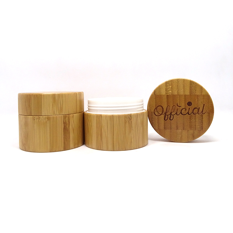 5g 10g 15g 20g 30g 50g 100g 150g 200g 250g Bamboo Wooden Cosmetic Cream Jar