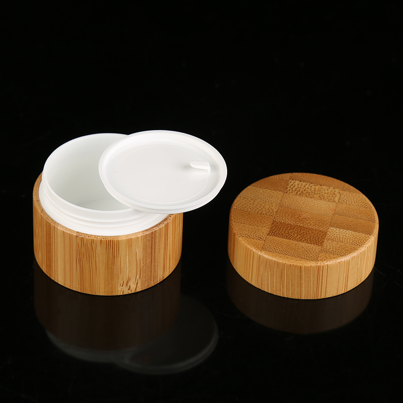 5g 10g 15g 20g 30g 50g 100g 150g 200g 250g Eco-friendly bamboo cosmetic container cream jar set
