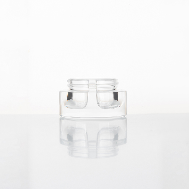 5g 10g 15g 20g 30g 50g 100g Cream glass Jar For Cosmetic With Aluminum And Plastic Top