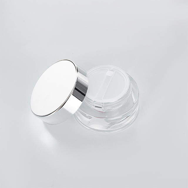 5g 10g 15g 20g 30g 50g 100g Cream glass Jar For Cosmetic With Aluminum And Plastic Top
