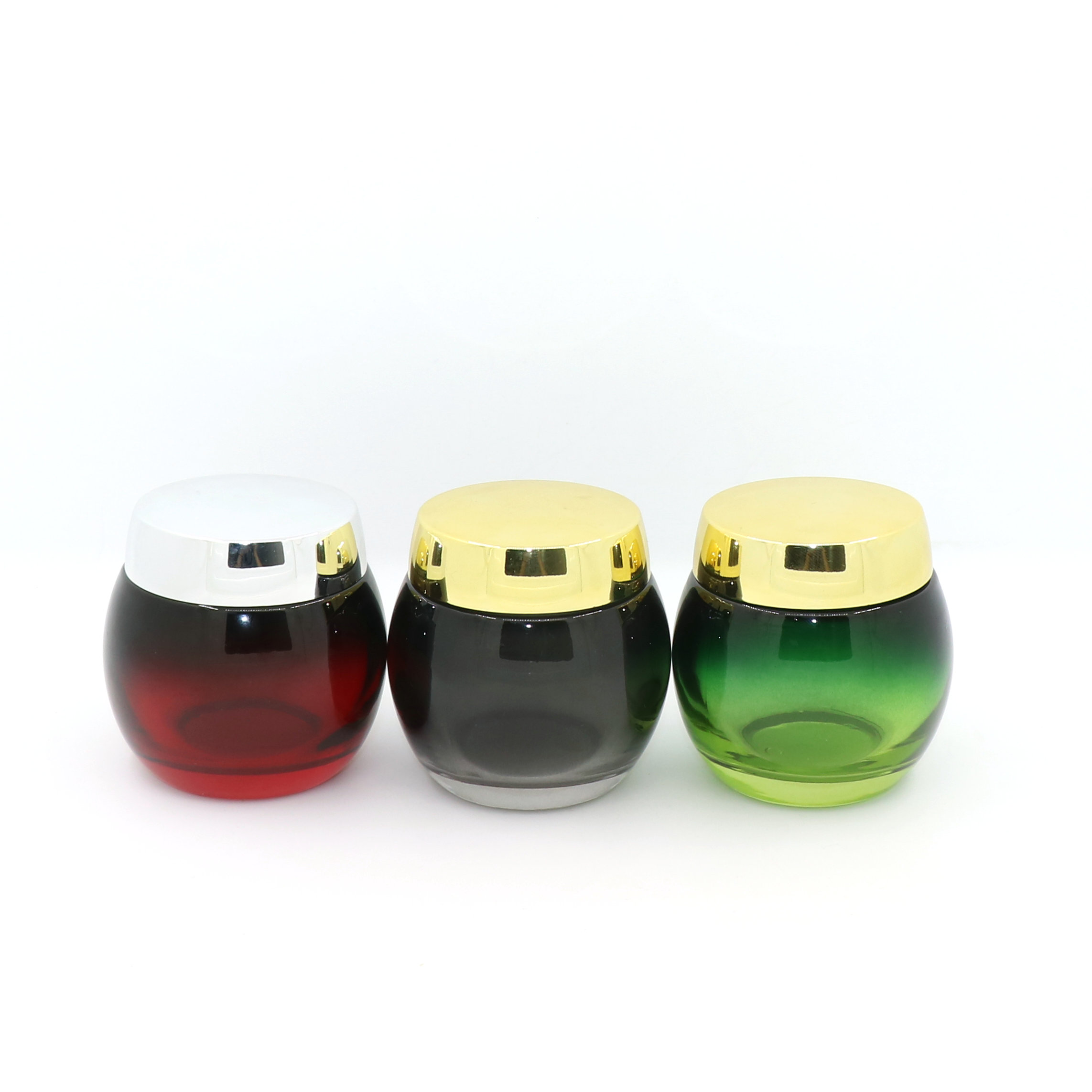 5g 10g 15g 20g 30g 50g 100g Empty Cosmetic Packaging Boxes Glass Cosmetic Jar For Face Cream
