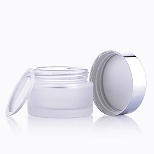 5g 10g 15g 20g 30g 50g 100g Empty Cosmetic Packaging Cream Jars, frosted glass cosmetic jars