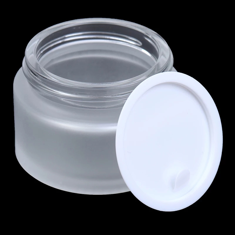 5g 10g 15g 20g 30g 50g 100g clear cosmetic cream packaging frosted glass cream jars