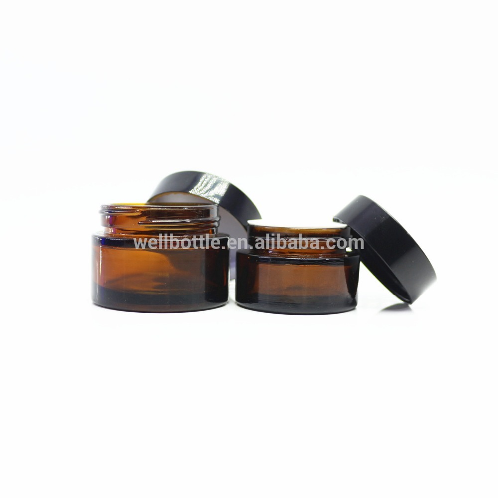 5g 10g 15g 20g 30g 50g 100g cream glass jar for glass cosmetic jar with lid