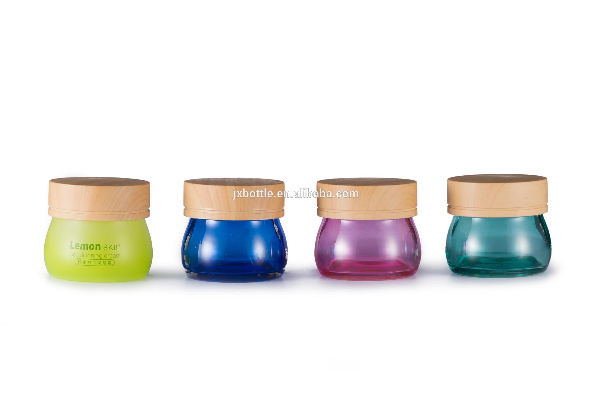 5g 10g 15g 20g 30g 50g 100g cream glass jar for glass cosmetic jar with lid