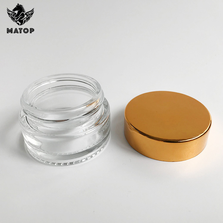 5g 10g 15g 20g 30g 50g 100g cream glass jar for glass cosmetic jar with lid