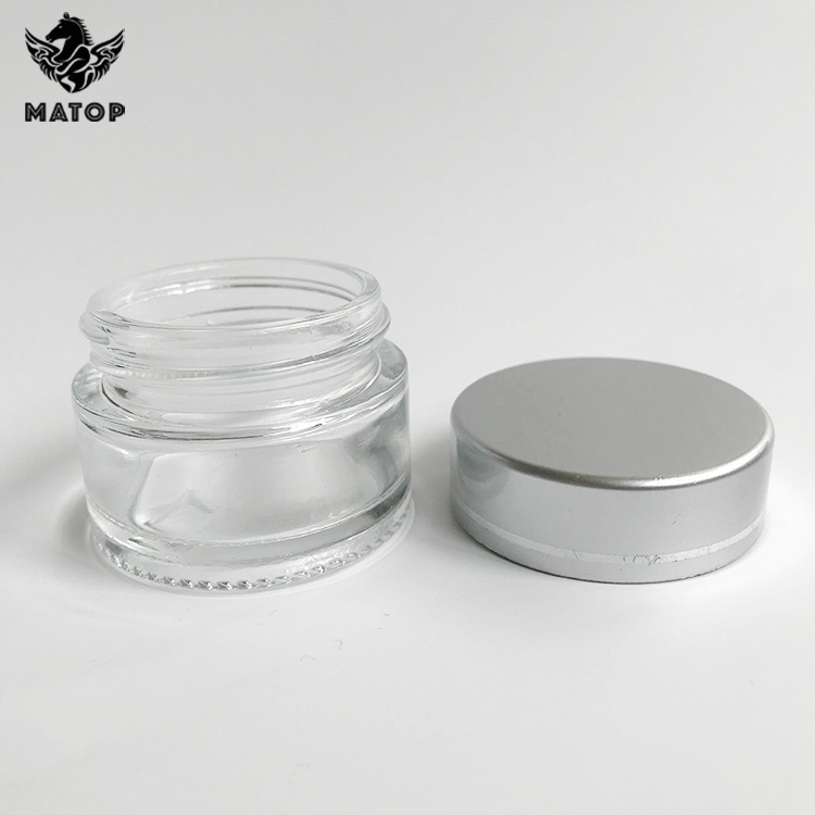 5g 10g 15g 20g 30g 50g 100g cream glass jar for glass cosmetic jar with lid