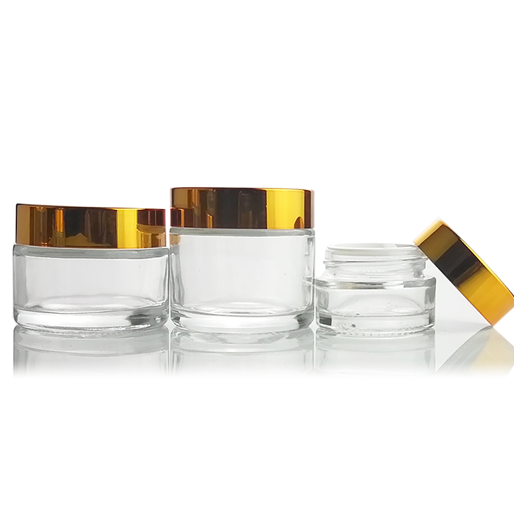 5g 10g 15g 20g 30g 50g 100g cream glass jar for glass cosmetic jar with lid