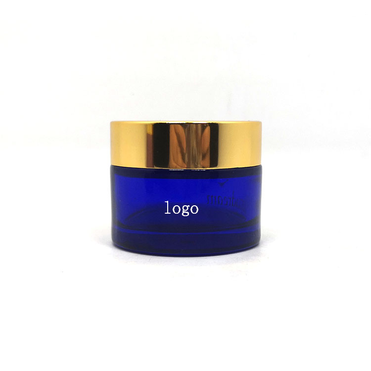 5g 10g 15g 20g 30g 50g 100g envases de cosmeticos blue glass jar for face cream packaging