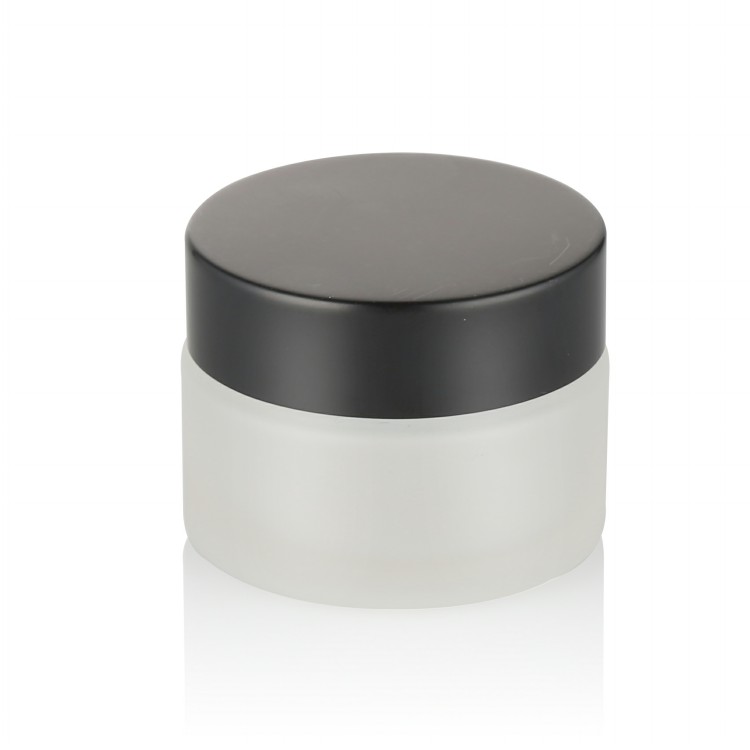 5g 10g 15g 20g 30g 50g 100g frosted glass cosmetic cream lotion container jar