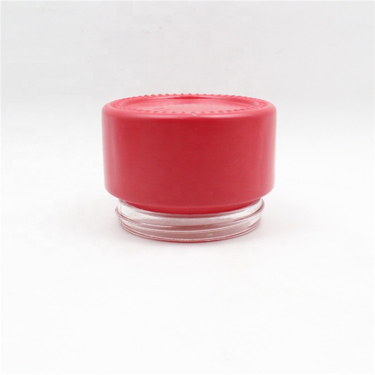 5g 10g 15g 20g 30g 50g 100g red matte frosted black coloured round pots glass cosmetic cream jar