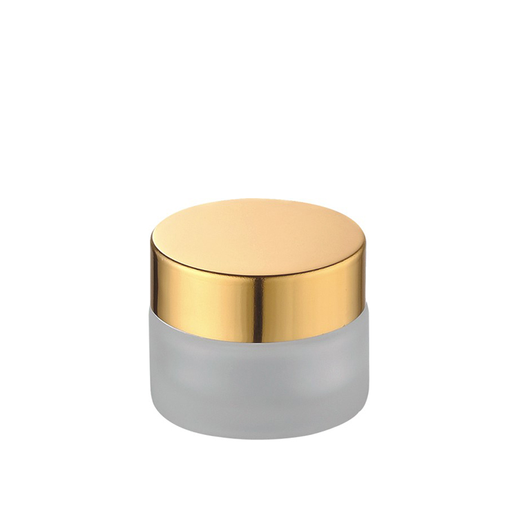 5g 10g 15g 20g 30g 50g 100g round wide mouth glass jar with gold lid custom body butter jars