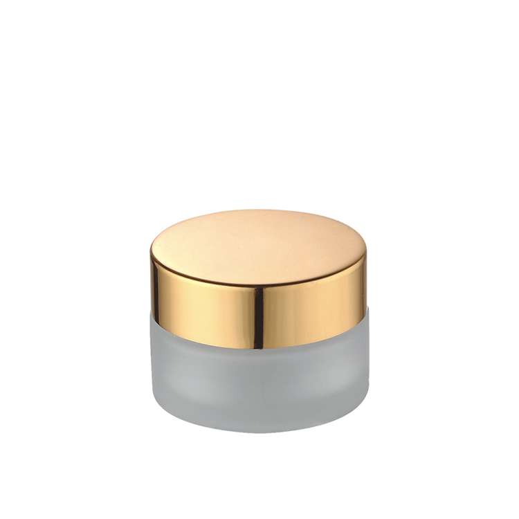 5g 10g 15g 20g 30g 50g 100g round wide mouth glass jar with gold lid custom body butter jars