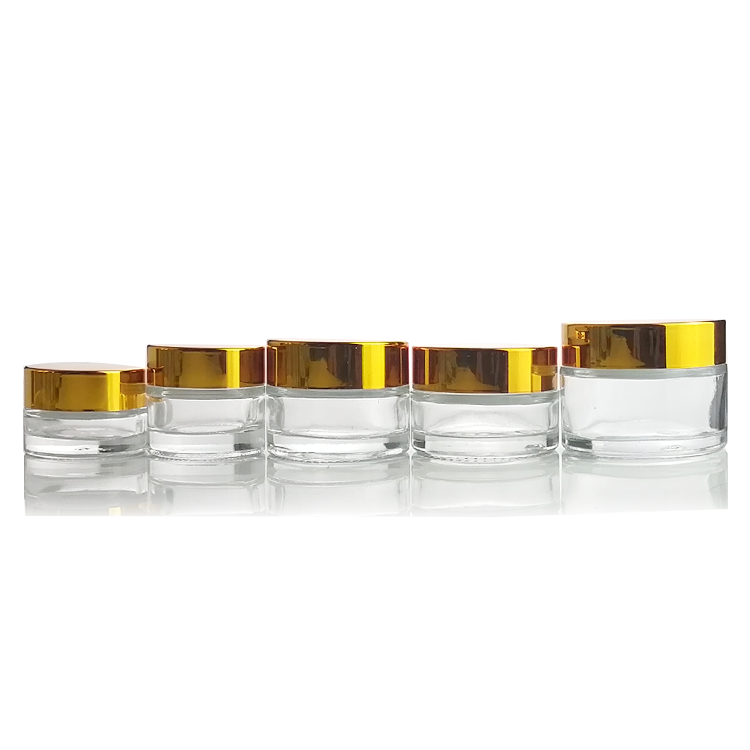 5g 10g 15g 20g 30g 50g 60g 100g 120g cream glass jar for glass cosmetic jar with lid