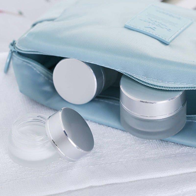 5g 10g 15g 20g 30g 50g 60g 100g 200g glass jar cosmetic frosted glass jar with metal cap