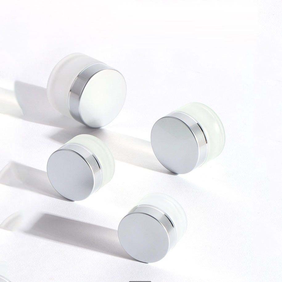 5g 10g 15g 20g 30g 50g 60g 100g 200g glass jar cosmetic frosted glass jar with metal cap