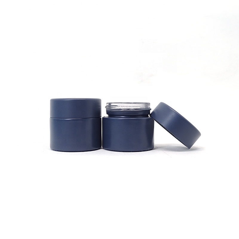 5g 10g 15g 20g 30g 50g 60g 100g black amber frosted cosmetic cream glass jar with lid cosmetic packaging for eye cream