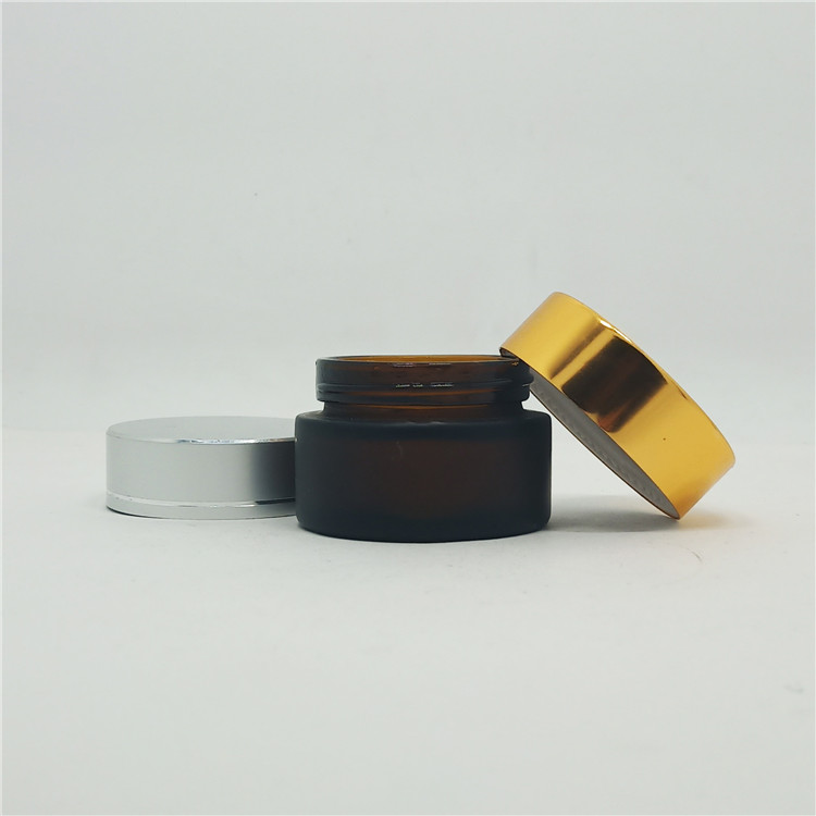 5g 10g 15g 20g 30g 50g 60g 80g 100g amber green blue clear black candle glass cosmetic cream jar with lid