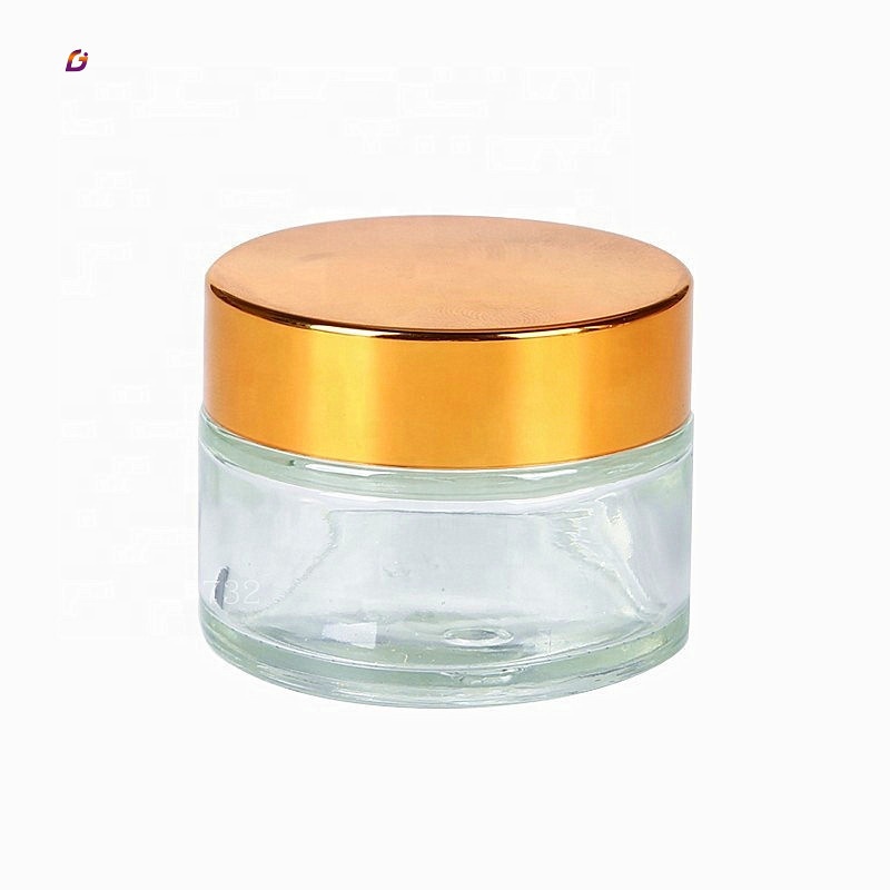 5g 10g 15g 20g 30g 50g 80g Round cosmetic container skin cream jar make up body glass jar with lids
