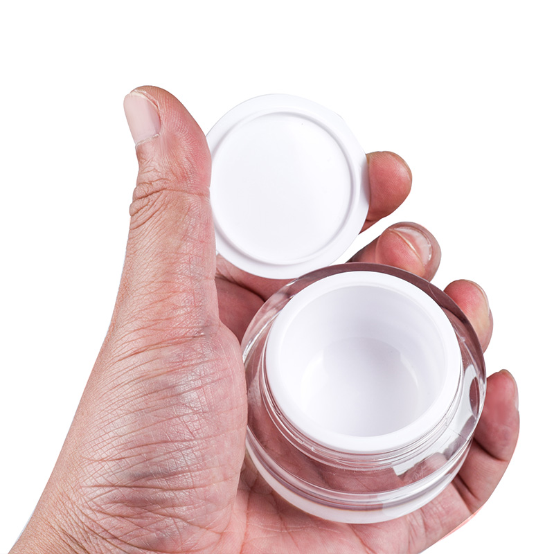 5g 10g 15g 20g  30g 50g  Skin Care Cosmetic containers  white black blue clear round screwed  acrylic cream jar