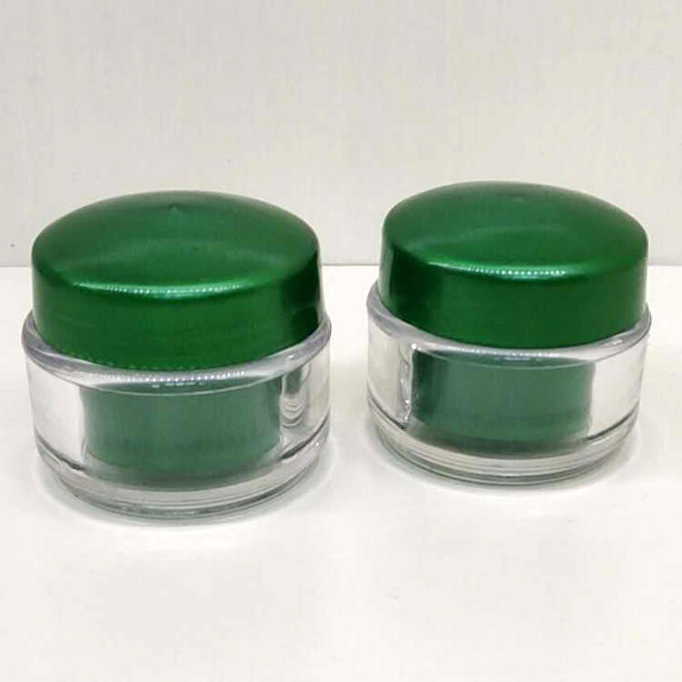 5g 10g 15g 20g 30g 50g green acrylic cosmetic jar acrylic jar 100g cream jar acrylic