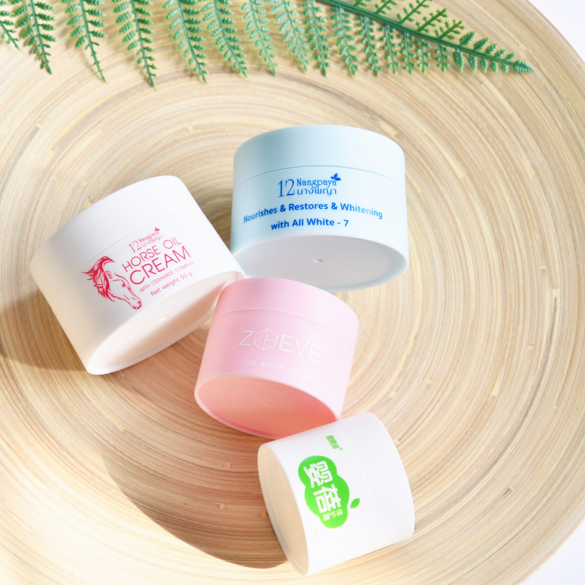 5g 10g 15g 20g Small Empty Plastic Pink Skin Care Lip Scrub Container Jars Cosmetic Packaging