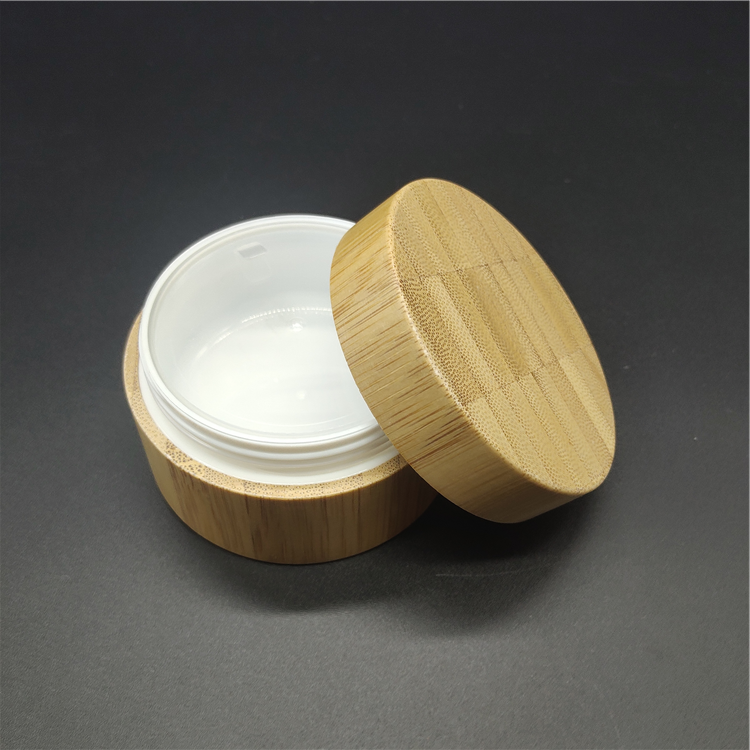 5g 10g 15g 30g 50g 100g 150g 200g 250g PP bamboo cream 50g and glass jar