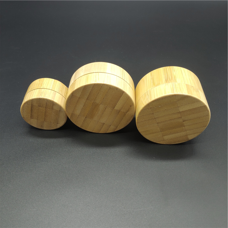 5g 10g 15g 30g 50g 100g 150g 200g 250g PP bamboo cream 50g and glass jar