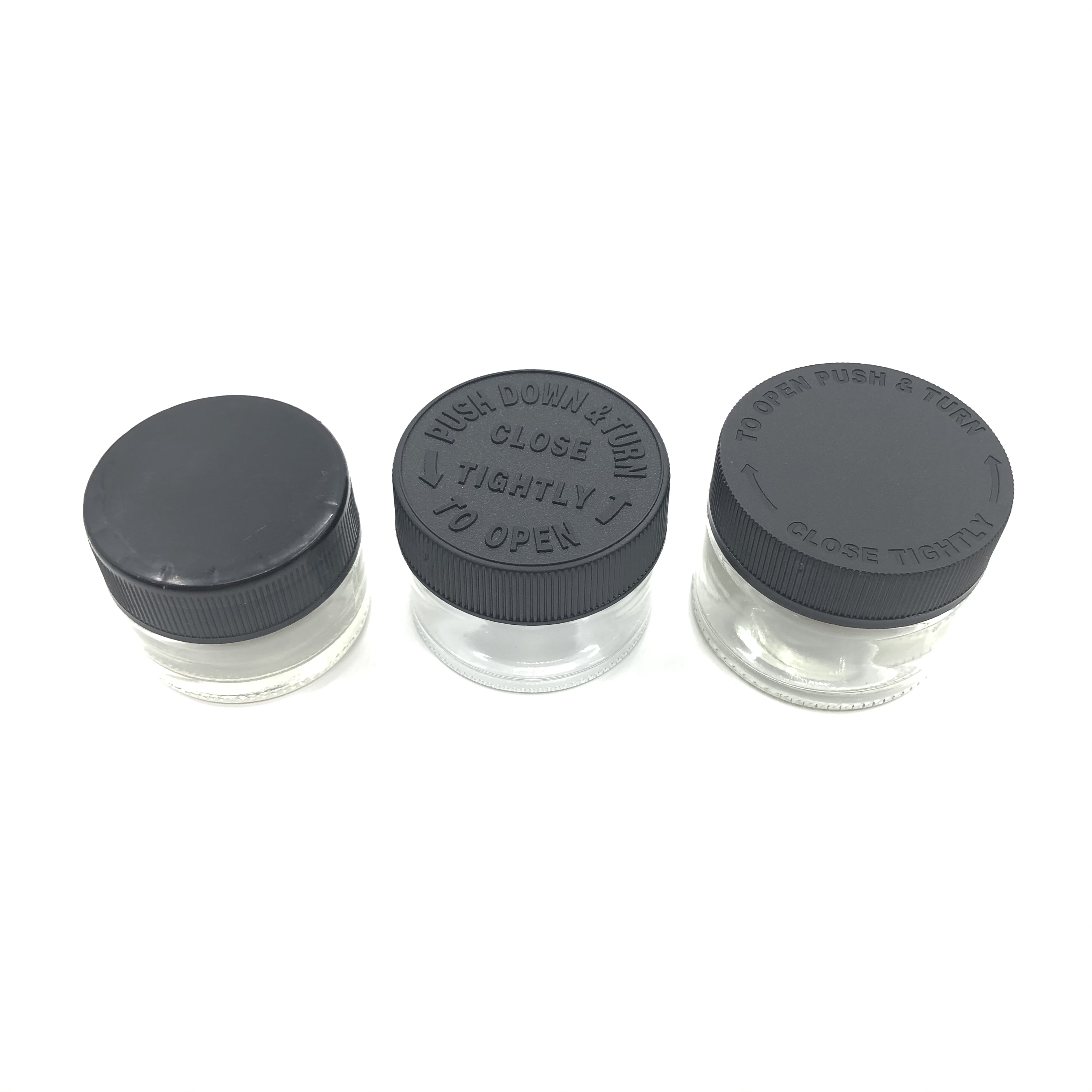 5g 10g 15g 30g 50g 100g 200g Eye cream bottle oil glass jar with child screw cap