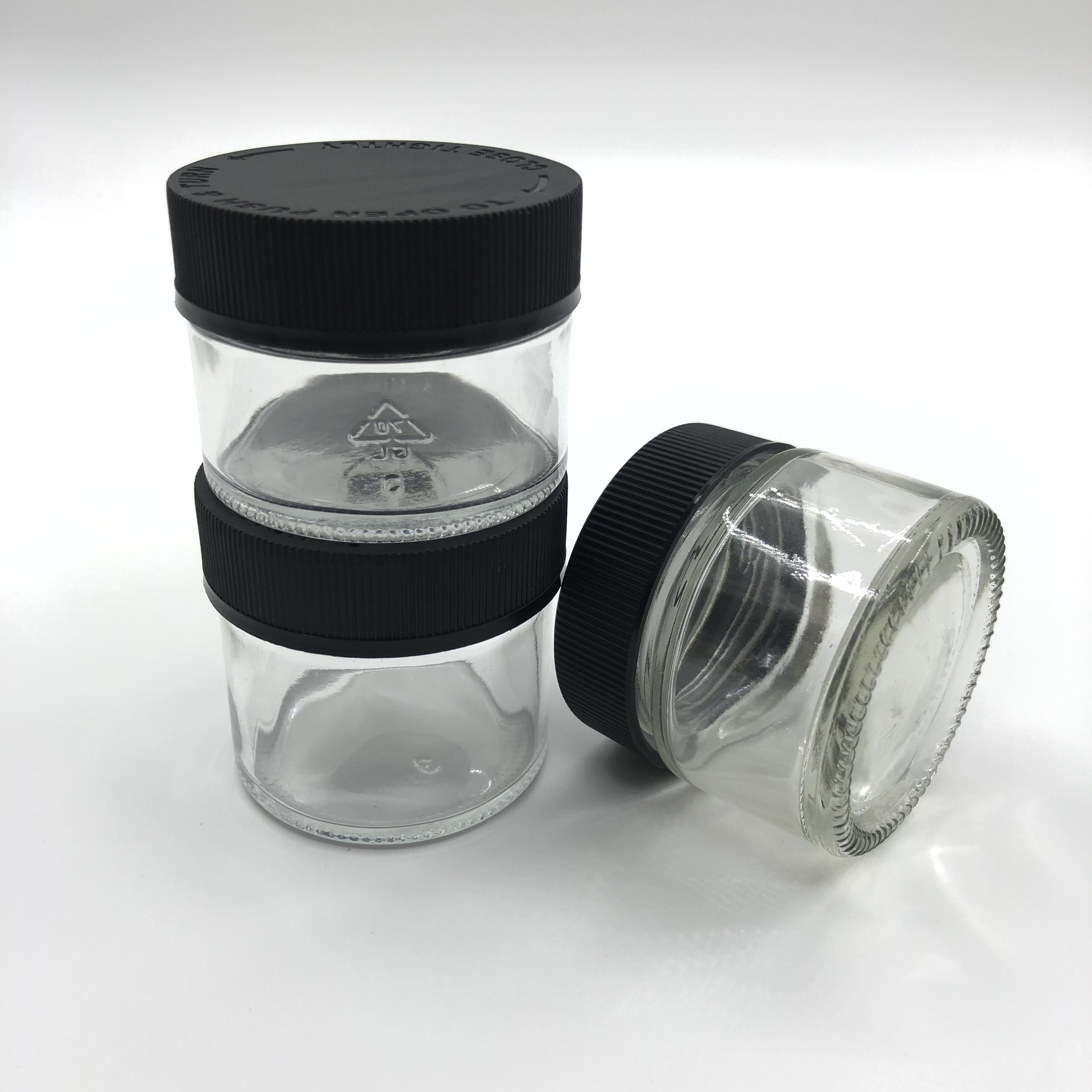 5g 10g 15g 30g 50g 100g 200g Eye cream bottle oil glass jar with child screw cap