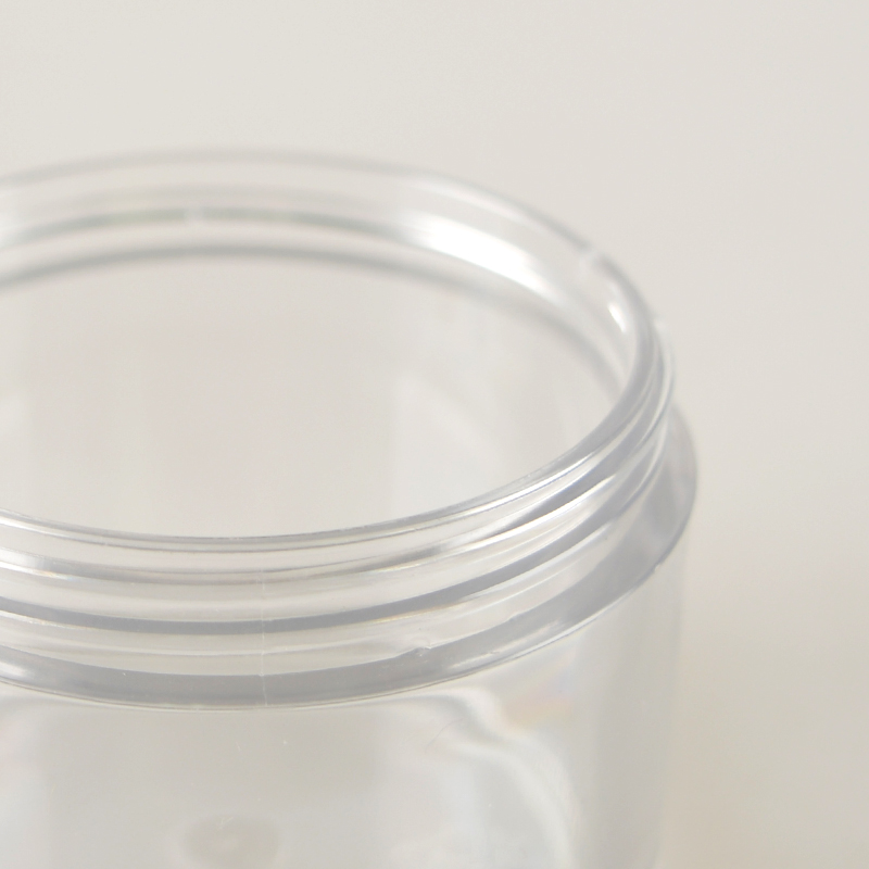 5g 10g 15g 30g 50g 100g Clear PET Plastic Skincare Cream Jar Round Shape Cosmetic Jar with ABS Cap
