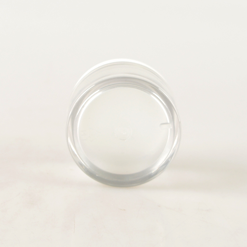 5g 10g 15g 30g 50g 100g Clear PET Plastic Skincare Cream Jar Round Shape Cosmetic Jar with ABS Cap
