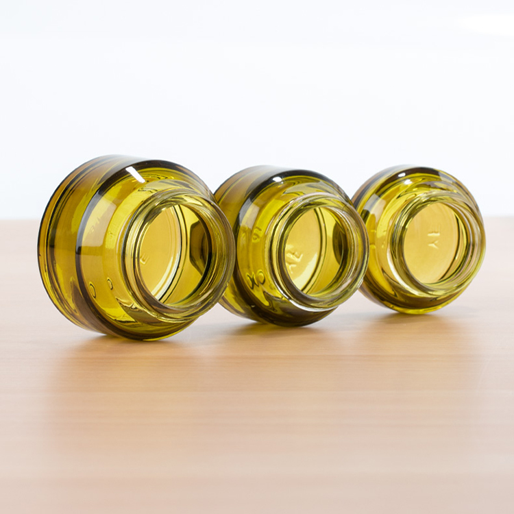5g 10g 15g 30g 50g 100g Eco Friendly Cosmetic Bottle Glass Jar for Cosmetic Cream Packaging Jar with Lid