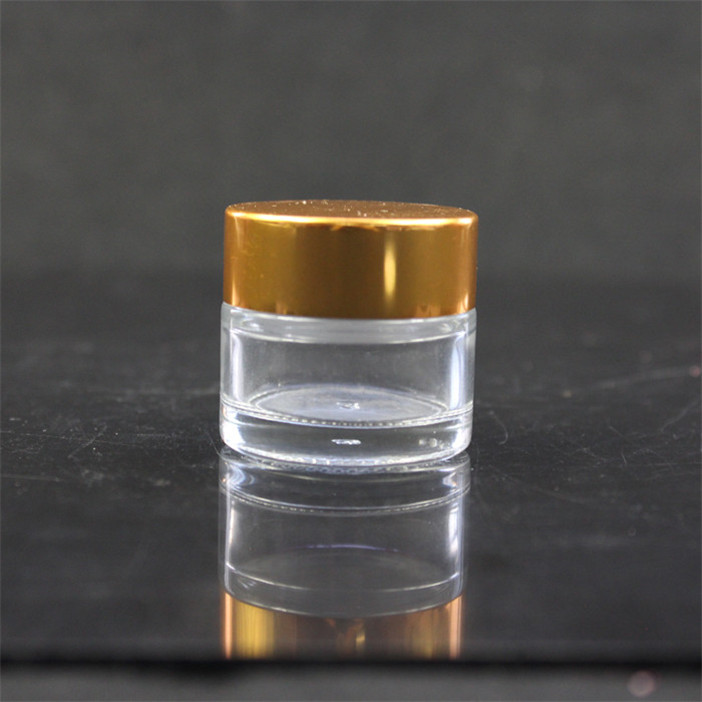 5g 10g 15g 30g 50g 100g black amber frosted cosmetic cream glass jar with lid