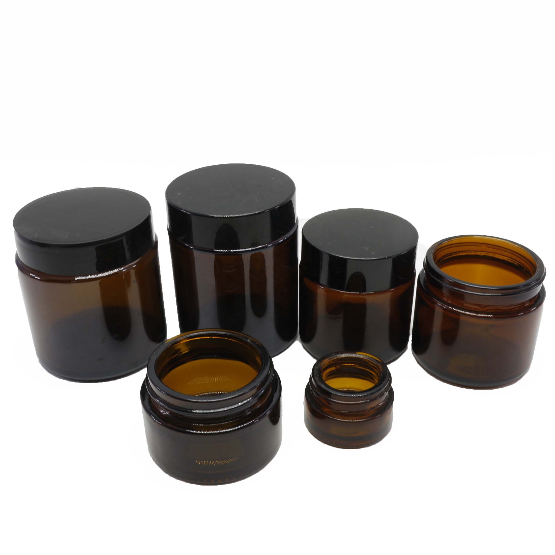 5g 10g 15g 30g 50g 100g cream glass jar for glass cosmetic jar with lid 106Q