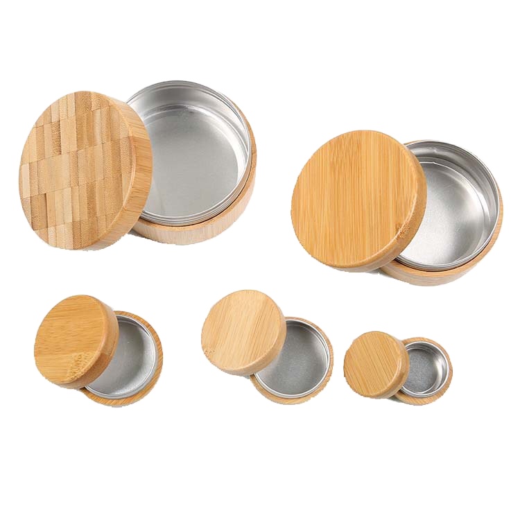 5g 10g 15g 30g 50g 60g 80g 100g aluminum bamboo jar bamboo aluminum jar