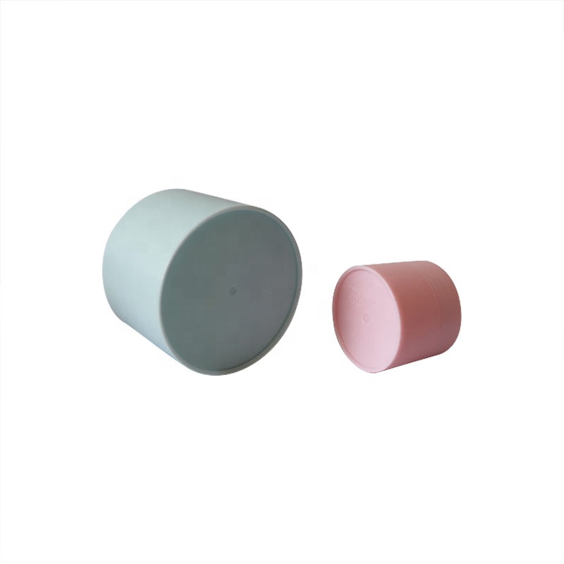 5g 10g 15g 30g 50g 80g color gel pp plastic container matte black white blue pink color double wall cream jar